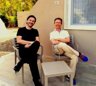 Igor Nogarotto con Cristiano Militello