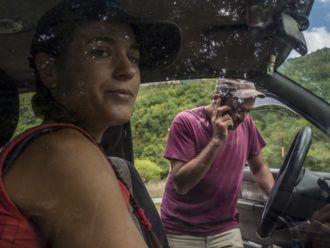 Michela e Stefano macchina